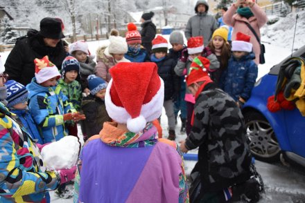 Mikołaj odwiedził wiślańskie doliny