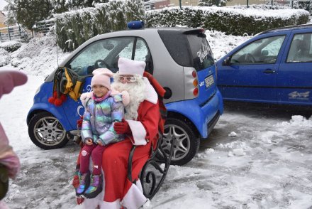 Mikołaj odwiedził wiślańskie doliny
