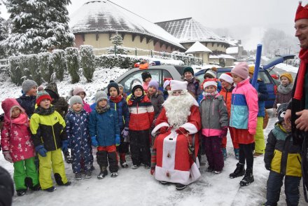 Mikołaj odwiedził wiślańskie doliny