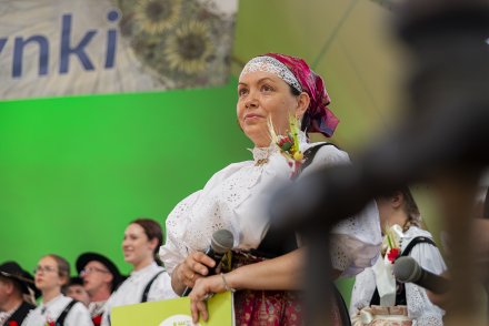 Wiślańskie Dożynki - uroczystości w amfiteatrze
