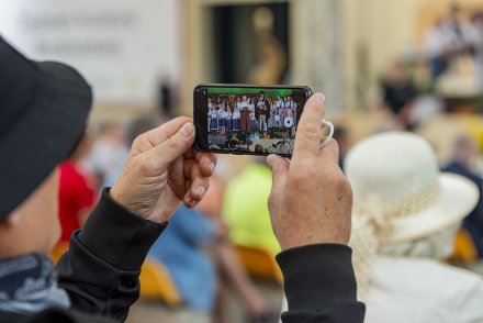 Wiślańskie Dożynki - uroczystości w amfiteatrze