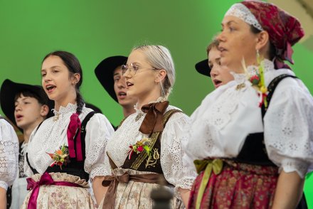 Wiślańskie Dożynki - uroczystości w amfiteatrze