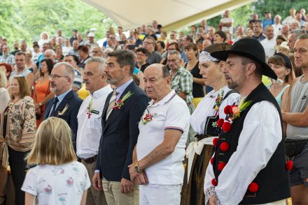 Wiślańskie Dożynki - uroczystości w amfiteatrze