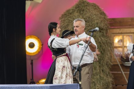 Wiślańskie Dożynki - Nadleśniczy Miasta Wisła - Andrzej Kudełka