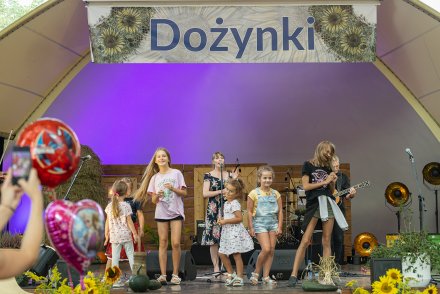 Wiślańskie Dożynki - koncert kapeli Hanki Wójciak