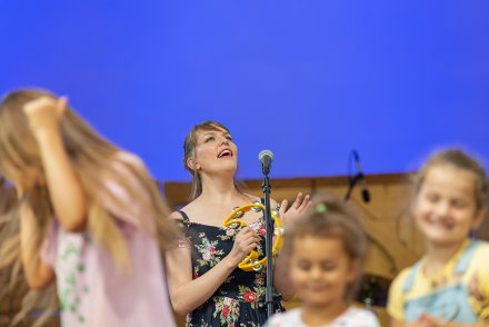 Wiślańskie Dożynki - koncert kapeli Hanki Wójciak