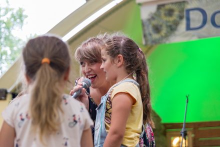 Wiślańskie Dożynki - koncert kapeli Hanki Wójciak
