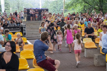 Wiślańskie Dożynki - koncert kapeli Hanki Wójciak