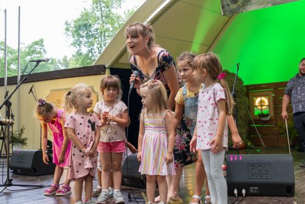Wiślańskie Dożynki - koncert kapeli Hanki Wójciak