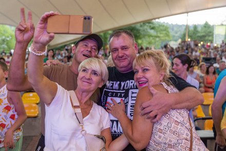 Wiślańskie Dożynki - koncert zespołu Jan Wojdak & Wawele