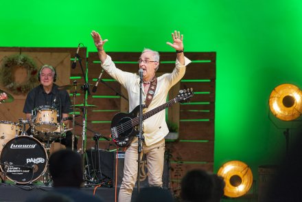 Wiślańskie Dożynki - koncert zespołu Jan Wojdak & Wawele
