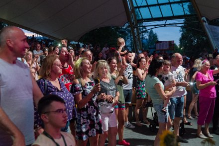 Wiślańskie Dożynki - koncert zespołu Jan Wojdak & Wawele