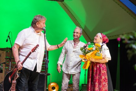 Wiślańskie Dożynki - koncert zespołu Jan Wojdak & Wawele