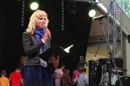 Prowadząca Izabela Pustówka