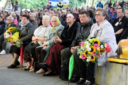 Laureaci Nagrody Miasta Wisła na widowni
