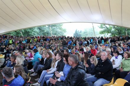 Publiczność w amfiteatrze