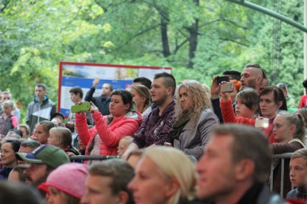 Publiczność w amfiteatrze