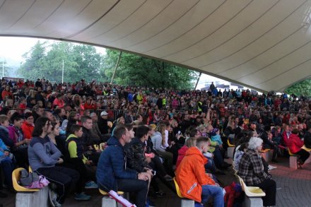 Publiczność w amfiteatrze