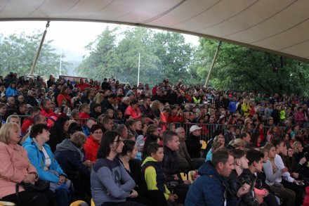 Publiczność w amfiteatrze