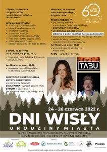 Plakat Dni Wisły