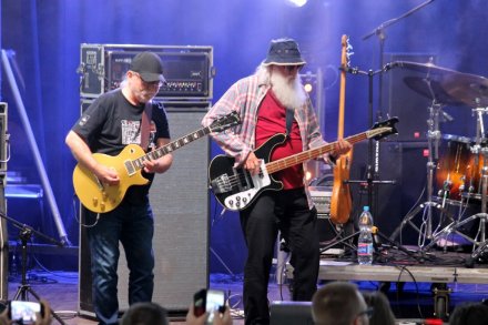 Fragment koncertu zespołu Dżem w Wiśle