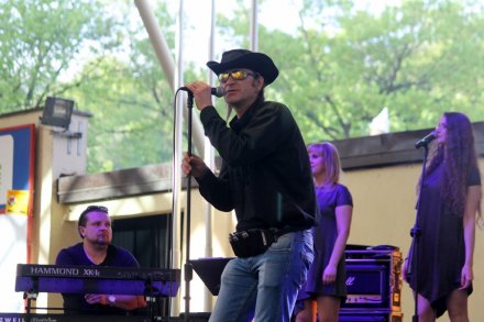 Fragment występu zespołu Korek