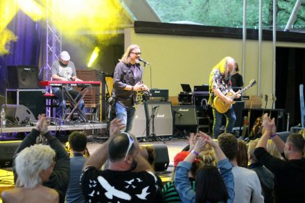 Fragment koncertu zespołu Dżem w Wiśle