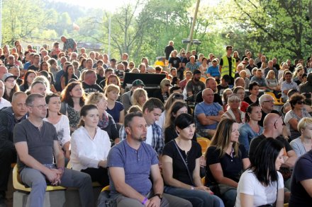 Publiczność w amfiteatrze