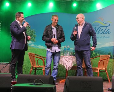 Rozmowa Tomasza Zimocha z Piotrem Żyłą i Tomaszem Bujokiem