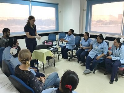 Anna Pinkas w Egipcie