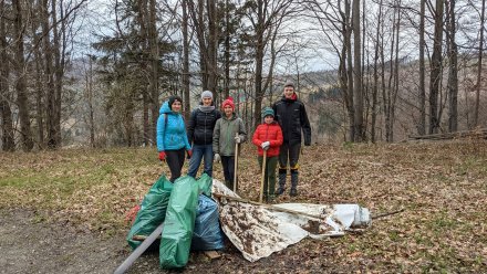 Sprzątanie Wisły/fot. Ela Madzia