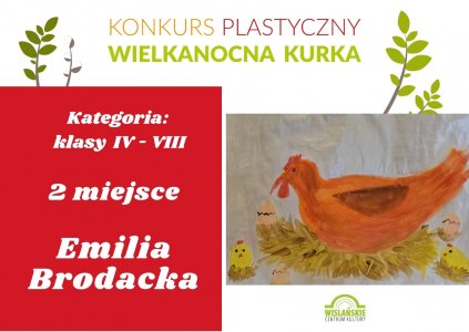 Klasy IV-VIII: 2 miejsce - Emilia Brodacka