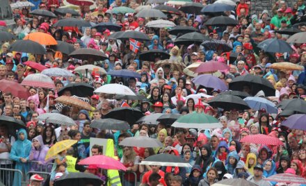 Kibice na skoczni w Malince