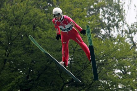 Aleksander Zniszczoł w locie