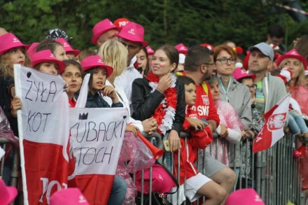 Kibice na skoczni w Malince