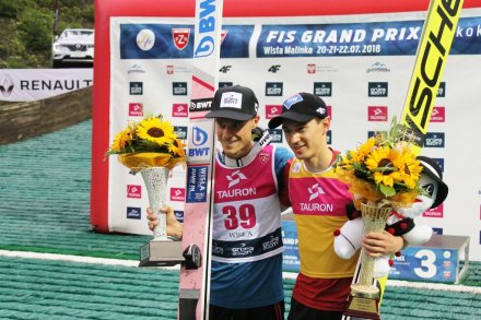 Piotr Żyła i Kamil Stoch