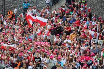 Kibice jak zwykle stworzyli wyśmienitą atmosferę