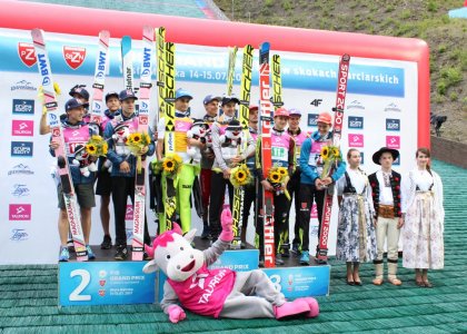 Polacy, Norwegowie i Niemcy na podium