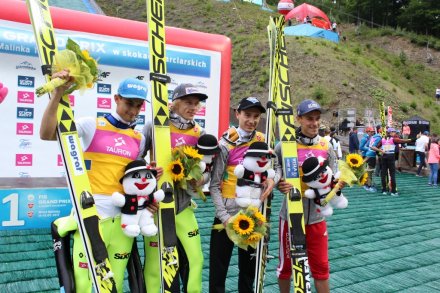 Zwycięska drużyna Polaków