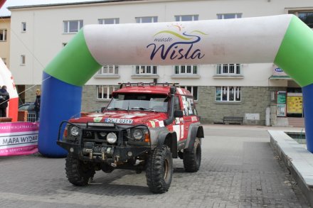 Załogi na starcie na placu Hoffa