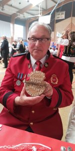 Prezes Ryszard Rybski obchodzący jubileusz 40. lat działalności twórczej