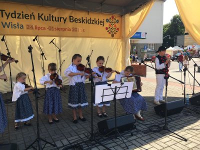 Tydzień Kultury Beskidzkiej - dzień trzeci - kapela Mała Wisła