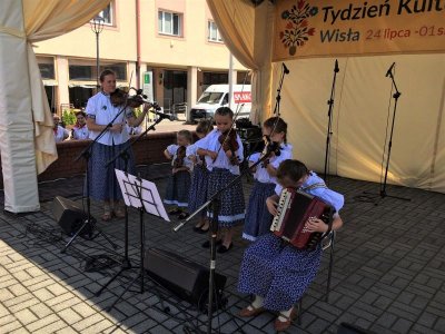 Tydzień Kultury Beskidzkiej - dzień trzeci - kapela Mała Wisła