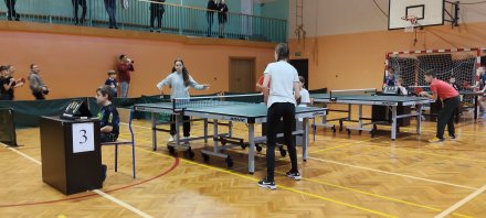 Turniej Tenisa Stołowego dla dzieci
