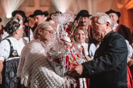 Koncert kolęd "A tradycja trwa" - podziękowanie zespołowi "Wisła"