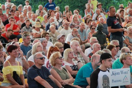 Publiczność w amfiteatrze