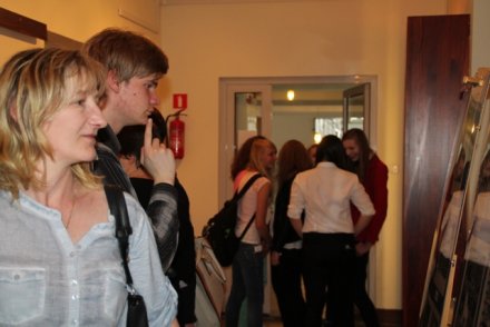 Wernisaż "Wystawy prac graficznych uczniów wiślańskiego Gimnazjum"