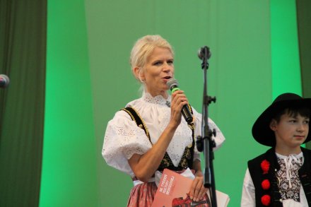 Konferansjerka Izabela Pustówka