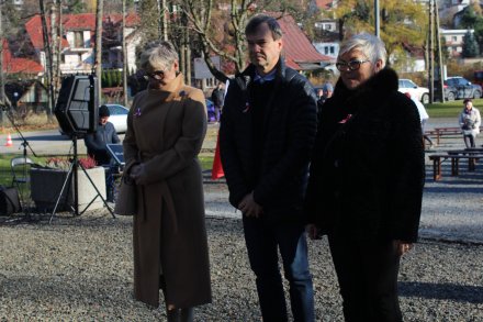 Delegacja "Grupy Twórców Wiślanie"