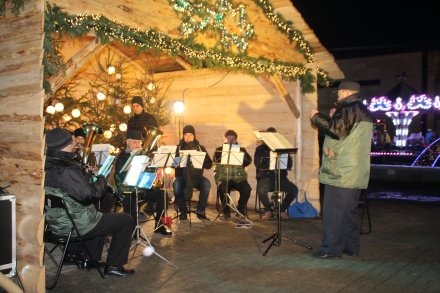 Orkiestra Dęta pod kierownictwem Henryka Itnera